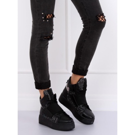 Black sneakers LA56 Black 1