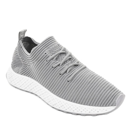 Gray sports shoes GM809-26 grey 1