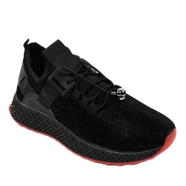 Black men's sports shoes GM807 1 Black men's sports shoes GM807 1