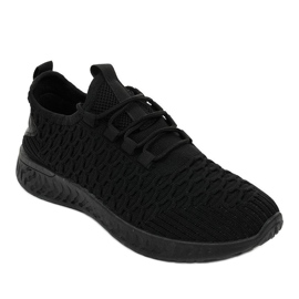 Black sports shoes BF102 1 Black sports shoes BF102 1