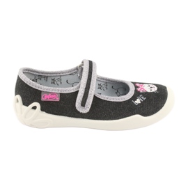 Befado children's shoes 114X353 black grey 1