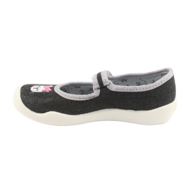 Befado children's shoes 114X353 black grey 2