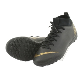 Nike Mercurial SuperflyX 6 Academy Gs Tf Jr AH7344-077 football shoes black 4