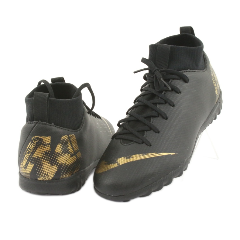 Nike Mercurial SuperflyX 6 Academy Gs Tf Jr AH7344-077 football shoes black 3