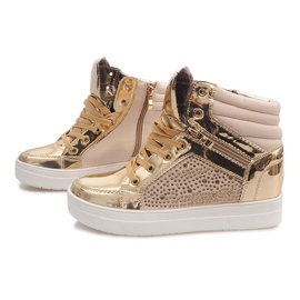 Warm Y-25 Golden Sneakers 2