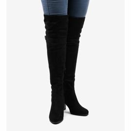 Black suede boots on the R18-17 insulated post 2