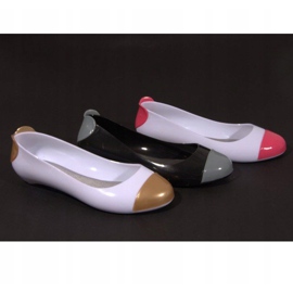 Meliski 104 Black ballerinas grey 2 Meliski 104 Black ballerinas grey 2