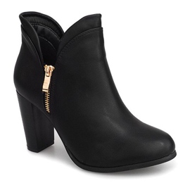 Jodhpur Boots With Zipper F830 Black 1