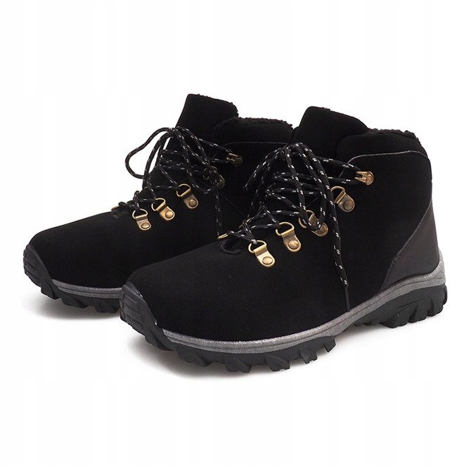Warm snow boots 83B Black 1