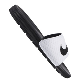 Nike Benassi Solarsoft Slide 705474-100 white black 1