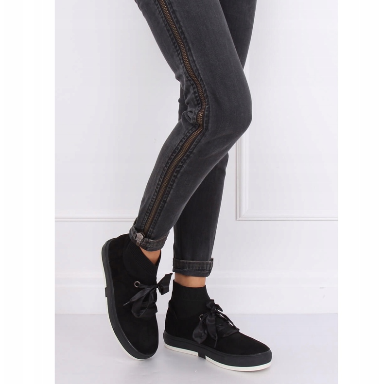 Black CH-95 Black ankle sneakers 1