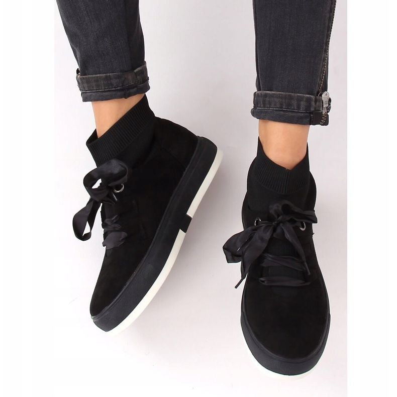 Black CH-95 Black ankle sneakers 2