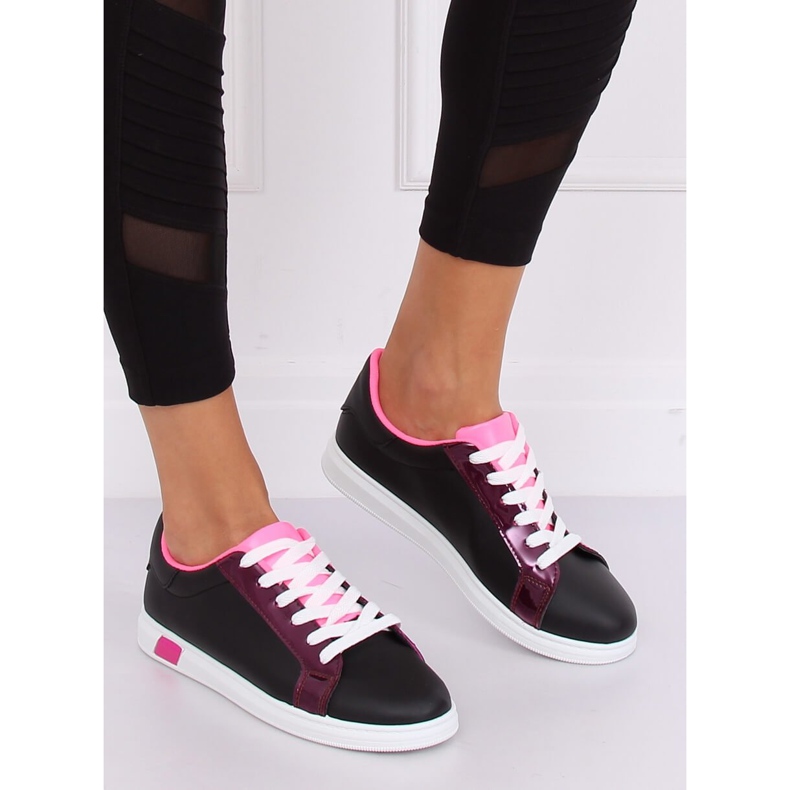 Women's sneakers W-3116 Black multicolored 1