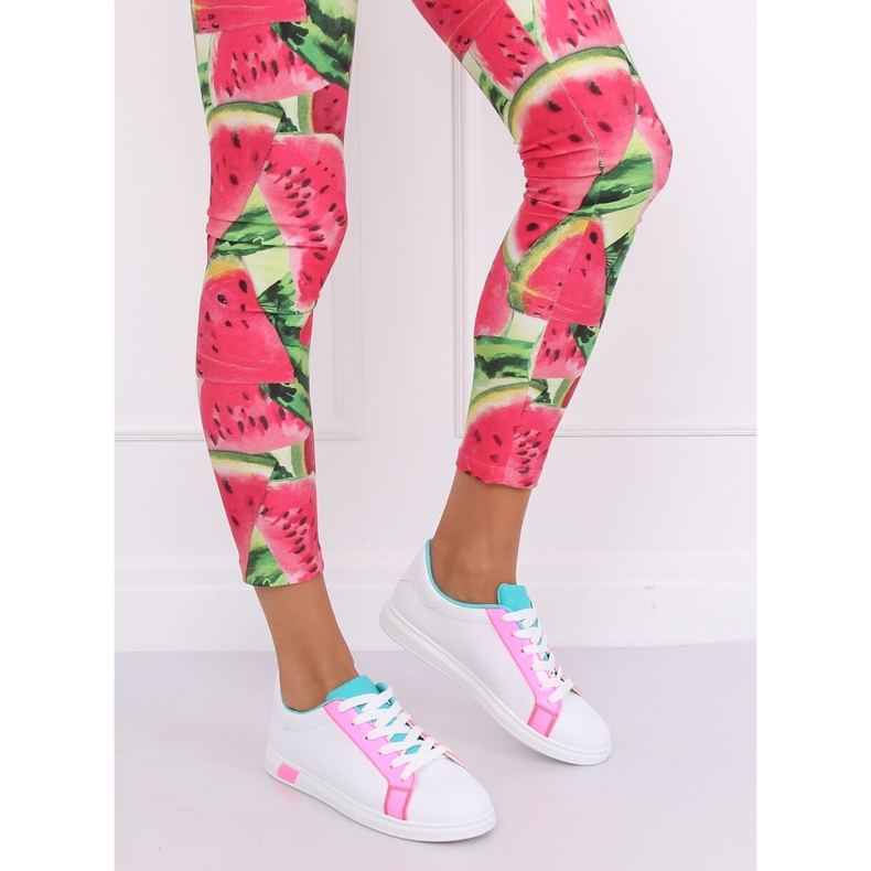 Women's sneakers W-3116 Fushia white multicolored 1