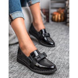 Filippo Leather Slip-on Shoes black 2