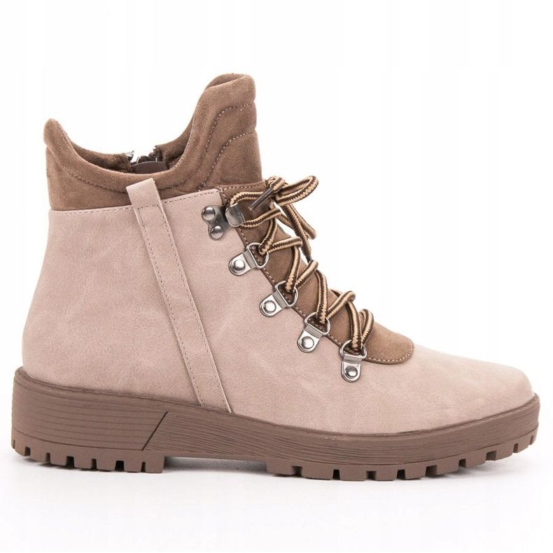 Vinceza Stylish Trappers brown 1