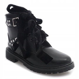 Warm Extravagant Boots TL0129-1 Black 1