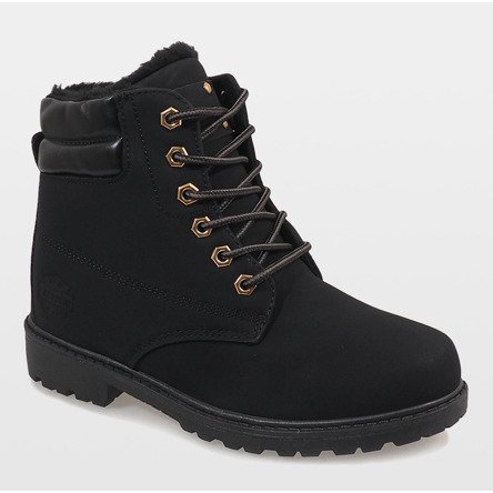 Black insulated boots BED01 2
