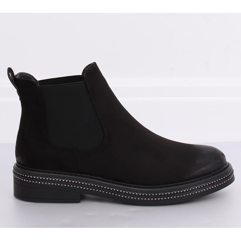 Black Chelsea boots for women WY-2842 Black 2 Black Chelsea boots for women WY-2842 Black 2
