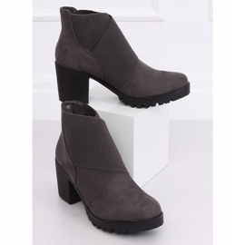 Gray High heels boots BH151-KB Gray grey 2