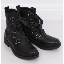 Black military boots BJ1523-KB Black 1 Black military boots BJ1523-KB Black 1