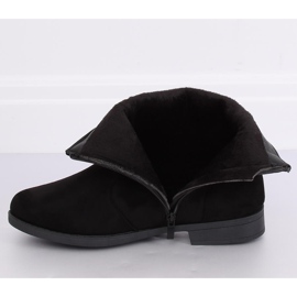 Black suede women's boots MP-53 Black 2 Black suede women's boots MP-53 Black 2