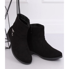 Black suede women's boots MP-53 Black 1 Black suede women's boots MP-53 Black 1