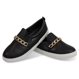 Sneakers Slip On L-57 Black 1