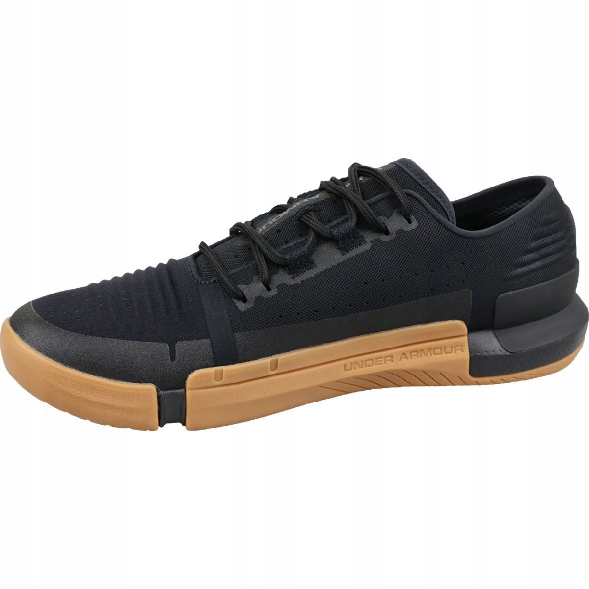 Mens Under Armour TriBase Reign Black Gum Running Shoes 3021289-001 Size 11.5 Under Armor TriBase Reign M training shoes - Black  main image 3