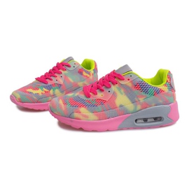 Sport running shoes DN3-69 GRAY / FUSHIA grey multicolored 1