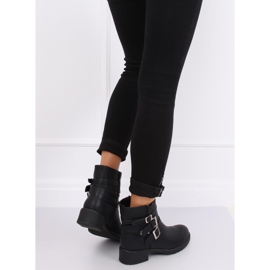 Black Z100 Black flat women's boots 2 Black Z100 Black flat women's boots 2