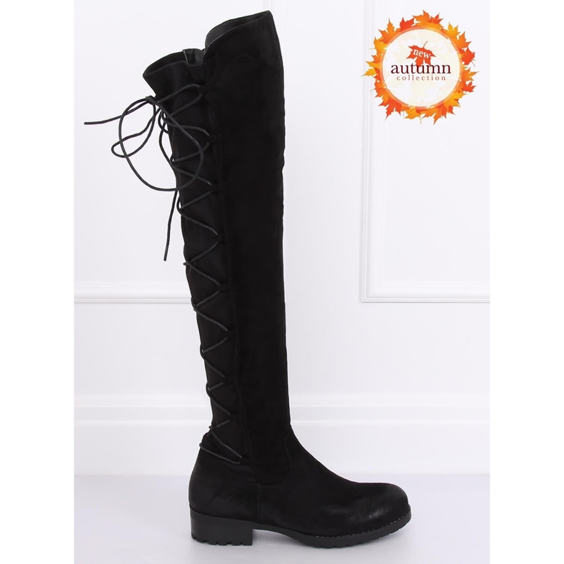 Riding boots with a flexible upper black F2020 Black 1