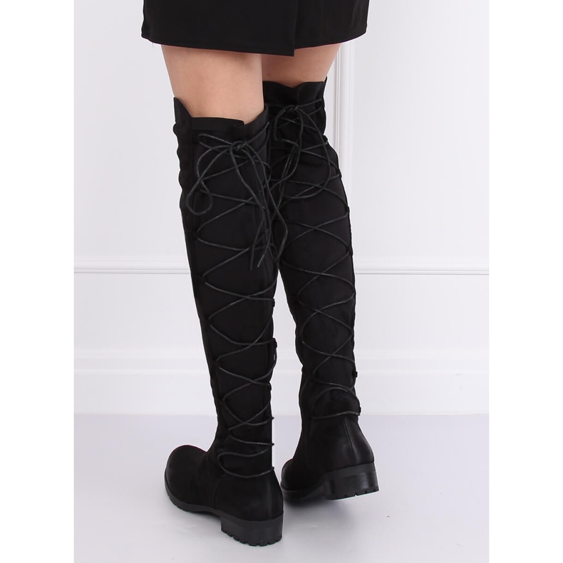 Riding boots with a flexible upper black F2020 Black 2