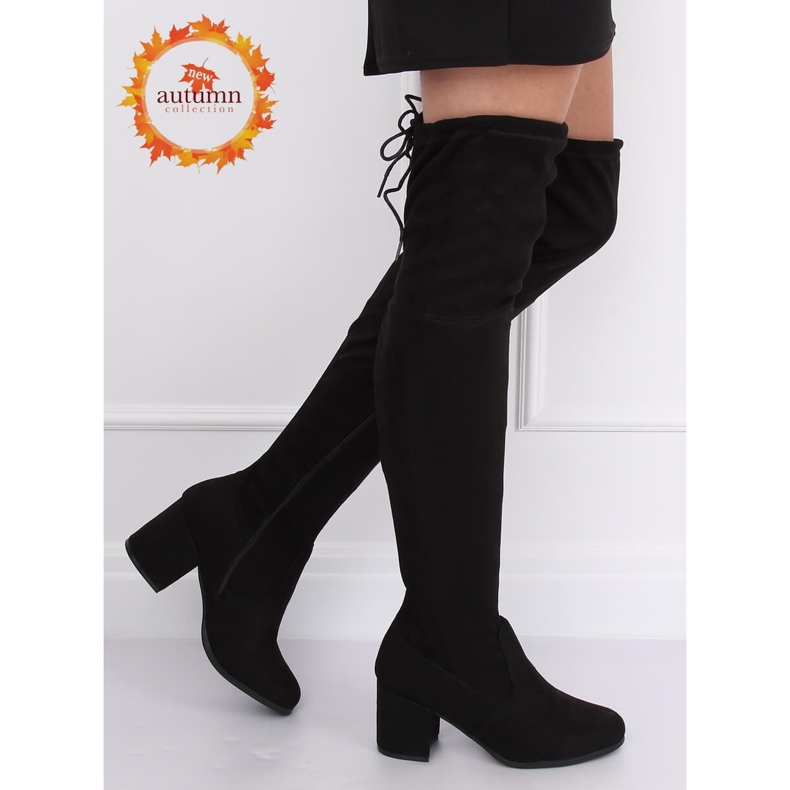 Black thigh boots autumn black C-7172 Black 1 Black thigh boots autumn black C-7172 Black 1