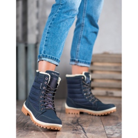 MCKEYLOR snow boots blue 1