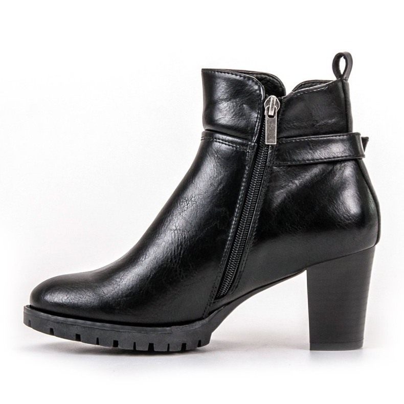Vinceza Elegant Booties For Autumn black 1