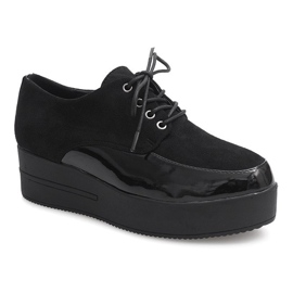 Creepers Boots On The MJ1358 Black Platform 1