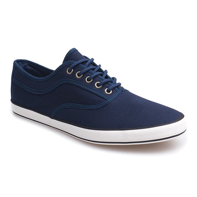 Lace-up sneakers from the B001 Marineblau sneakers navy blue 1