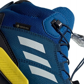 Shoes adidas Terrex Mid Gtx Jr BC0596 black blue green 2