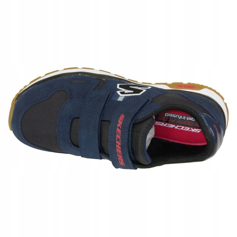 Skechers Throwbax Jr 97360-NVBK Shoes navy blue 2