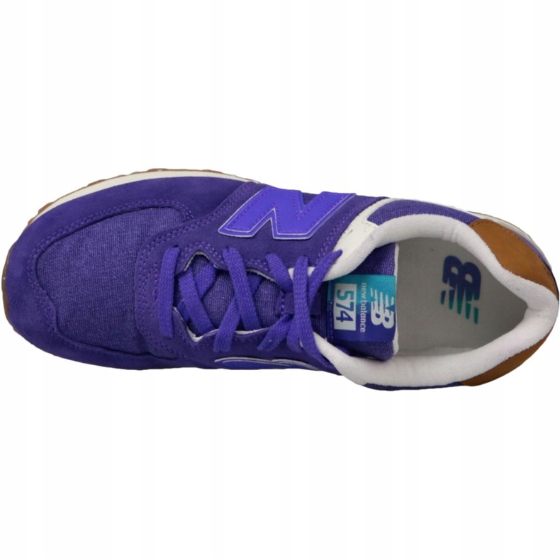 New Balance W KL574EUG shoes violet 2