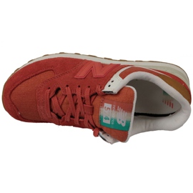 New Balance W WL574SEA shoes orange 2