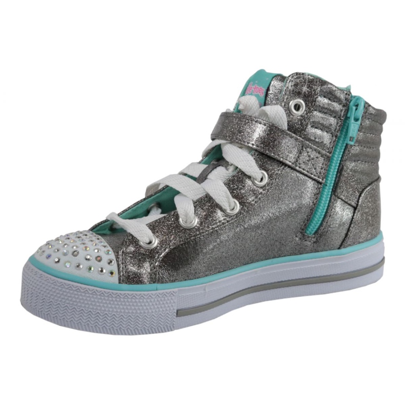 Skechers Shuffles Jr 10712L-GUTQ Shoes grey 1