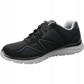 Skechers Satisfaction M 58350-BKGY Shoes black 1