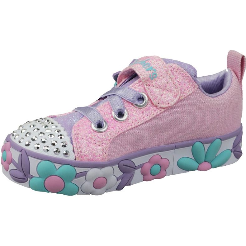 Skechers Daisy Lites Jr 10965N-PKMT Shoes pink 1