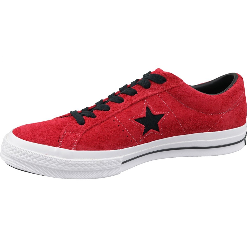 Converse One Star M 163246C red shoes 1