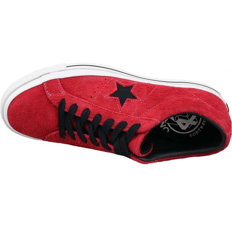 Converse One Star M 163246C red shoes 2