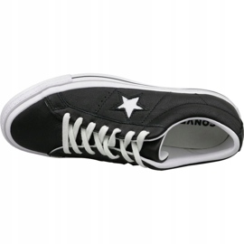 Converse One Star Ox 163385C shoes black 2