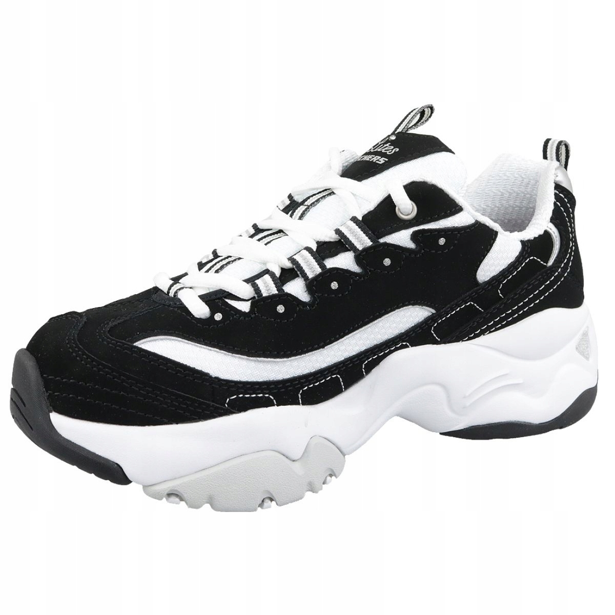 Skechers D Lites 3.0 W 12956 BKW Shoes black