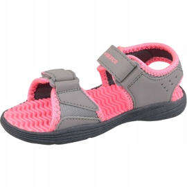 New Balance Jr K2004PKG gray sandals pink grey 1